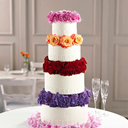 Infinite Love Cake Décor –  Unique Flowers And Wedding, Miami FL