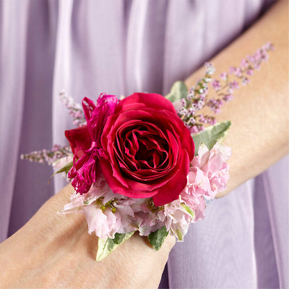 Rose Charm Corsage –  Unique Flowers And Wedding, Miami FL
