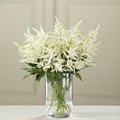 White Astilbe Bouquet –  Unique Flowers And Wedding, Miami FL