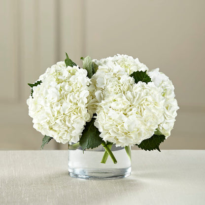 White Hydrangea Bouquet –  Unique Flowers And Wedding, Miami FL