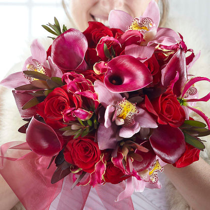 Heart of Hearts Bouquet –  Unique Flowers And Wedding, Miami FL